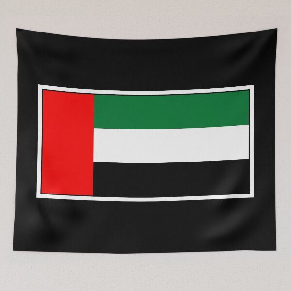 Item preview, United Arab Emirates Flag Stickers, Masks, Gifts & Products designed and sold by mpodger.