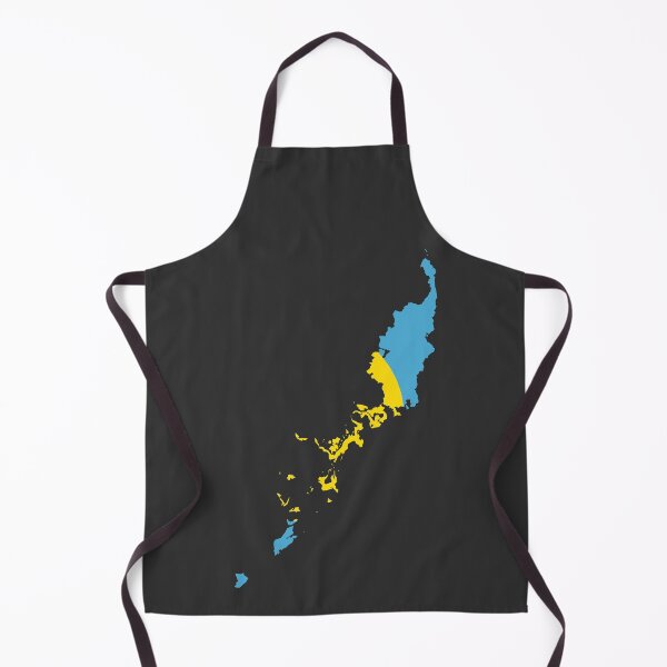 Item preview, Palau Flag Map with regions designed and sold by Alo.