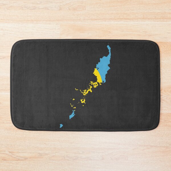 Item preview, Palau Flag Map with regions designed and sold by Alo.