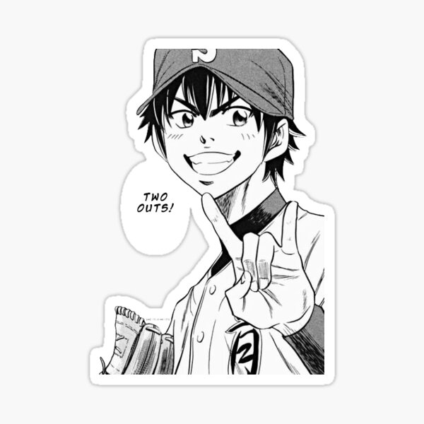 Item preview, Sawamura Two Outs designed and sold by crayz4pnutz.