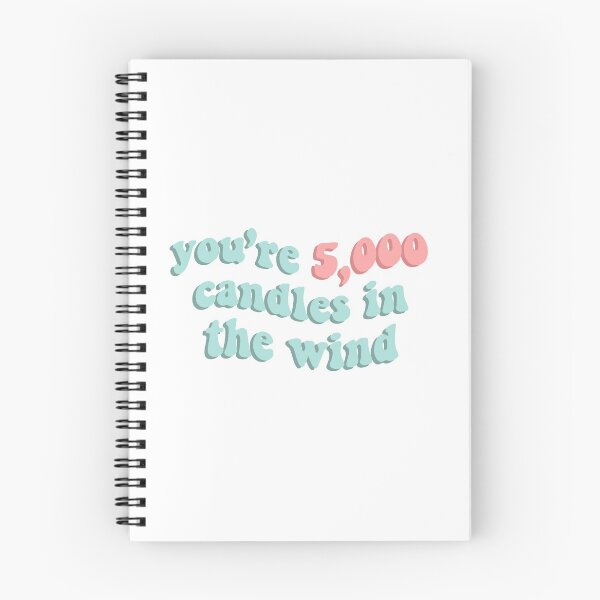 Item preview, Parks and Rec 5,000 candles in the wind designed and sold by Emma Tams.