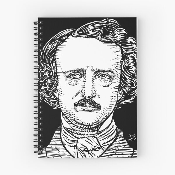Item preview, EDGAR ALLAN POE ink portrait designed and sold by lautir.