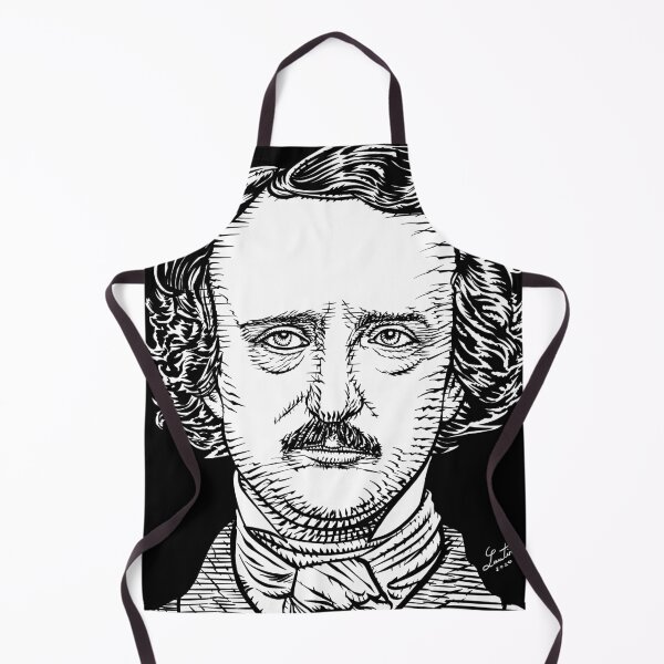 Item preview, EDGAR ALLAN POE ink portrait designed and sold by lautir.