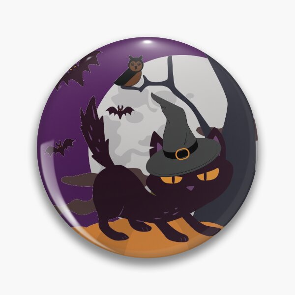 Item preview, Halloween Black Cat On A Pumpkin designed and sold by anatovas.