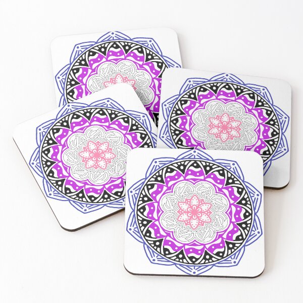 Item preview, Genderfluid Pride Mandala designed and sold by Salty-Parabola.