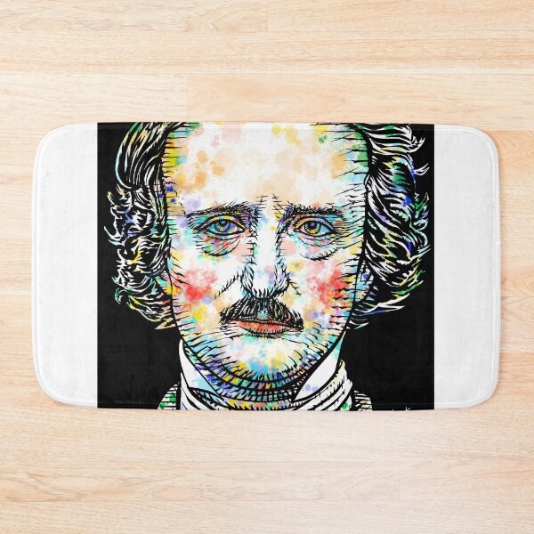 Item preview, EDGAR ALLAN POE watercolor and portrait designed and sold by lautir.