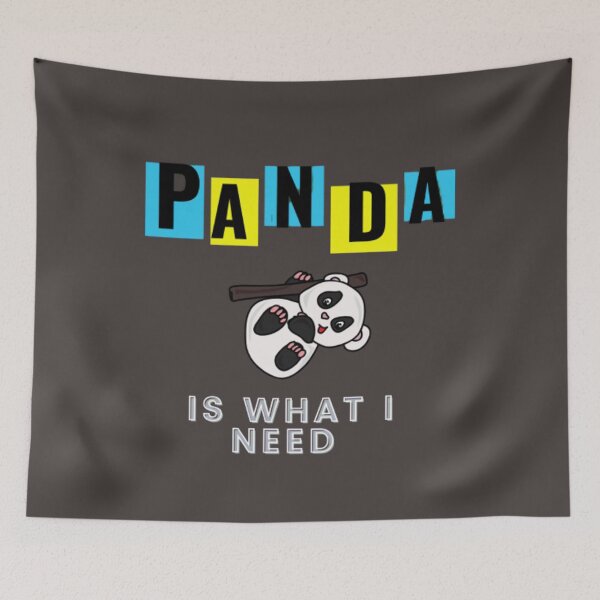 Item preview, panda is what i need! designed and sold by Blue  Dragon.