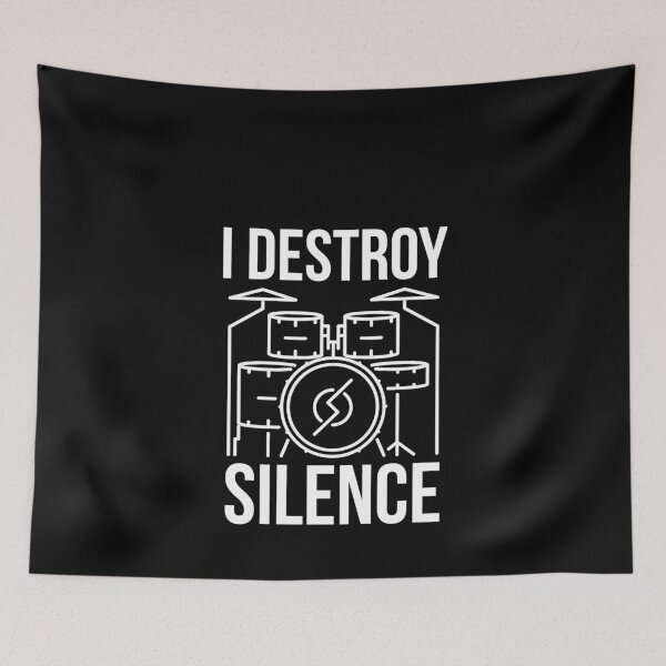 Item preview, I Destroy Silence designed and sold by evokearo.
