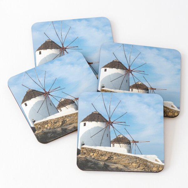 Item preview, Mykonos wind mills photography designed and sold by Marinuzzi.