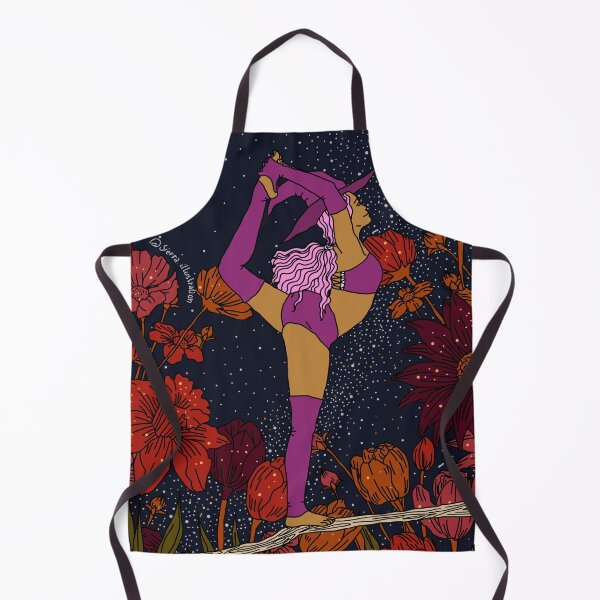 Item preview, Halloween Dancer Witch Yoga Flowers Galaxy designed and sold by sierratruong.