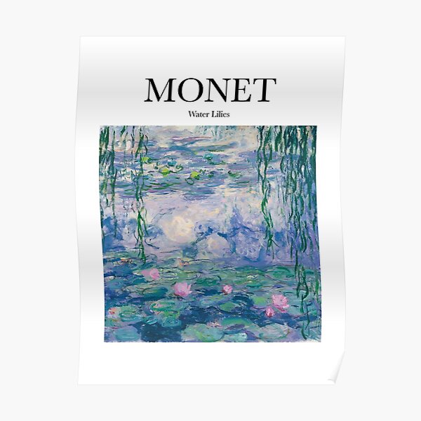 Monet - Nénuphars Poster