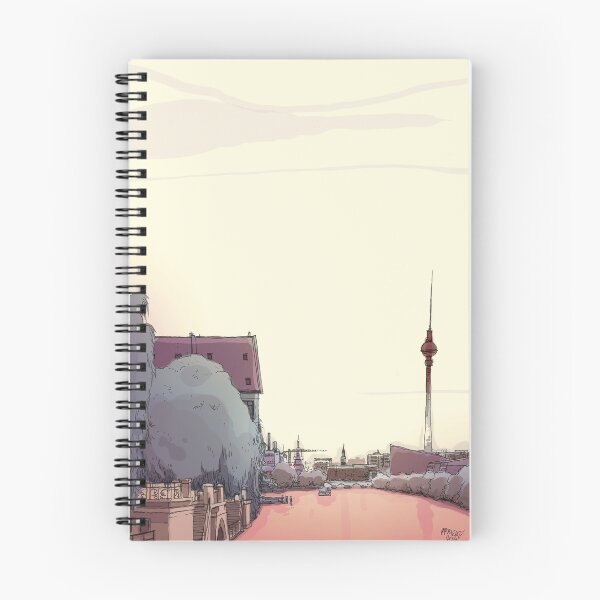 Item preview, Berlin TV Tower Illustration Comic Style  designed and sold by Alberto Madrigal.