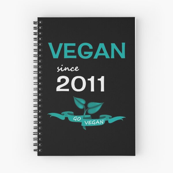 Item preview, Vegan Since 2011, Go Vegan designed and sold by FalkDania.