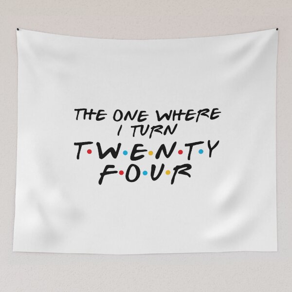 Item preview, 24th Birthday - Where I Turn Twenty-Four designed and sold by MoopCatSwag.
