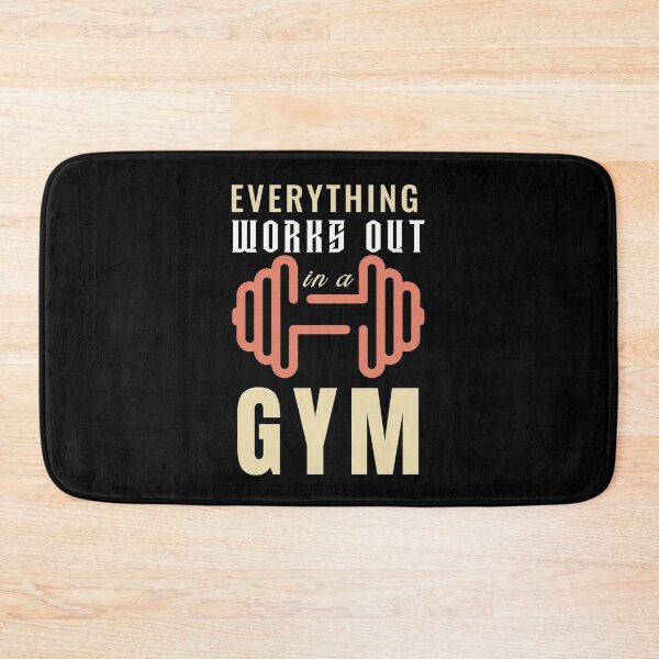 Item preview, Everything Works Out in A Gym - Exercise, Running, Workout designed and sold by Achidesign.