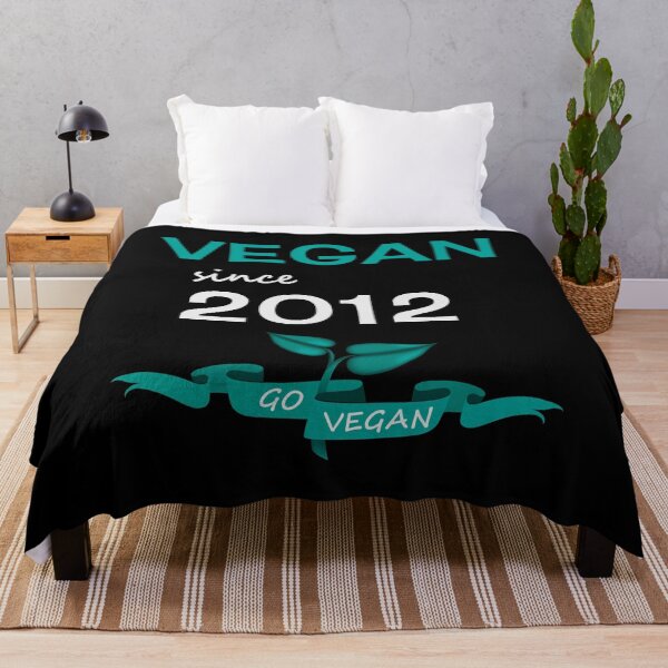 Item preview, Vegan Since 2012, Go Vegan designed and sold by FalkDania.