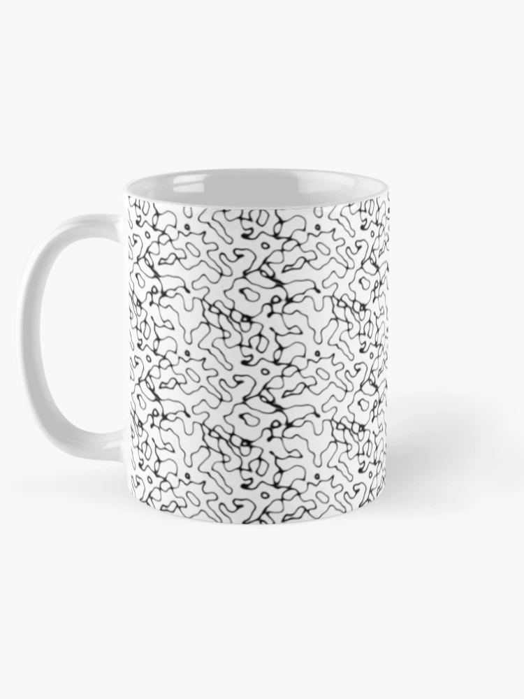 Thumbnail 5 of 6, Coffee Mug, String Pattern designed and sold by Zero-Infinite.