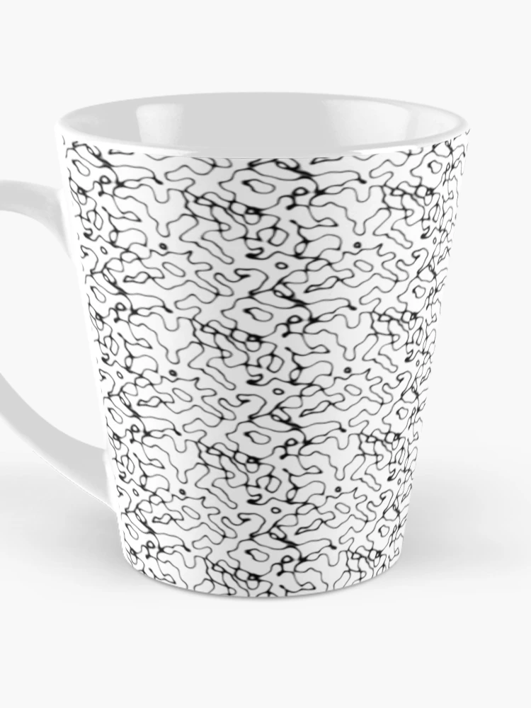 Thumbnail 3 of 4, Coffee Mug, String Pattern designed and sold by Zero-Infinite.