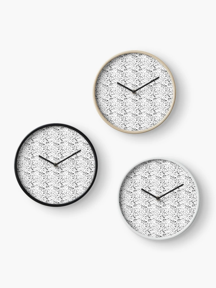 Thumbnail 3 of 4, Clock, String Pattern designed and sold by Zero-Infinite.