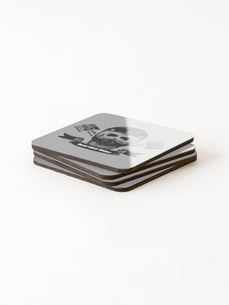 Thumbnail 4 of 5, Coasters (Set of 4), Bearded Rider designed and sold by RicardoJASantos.