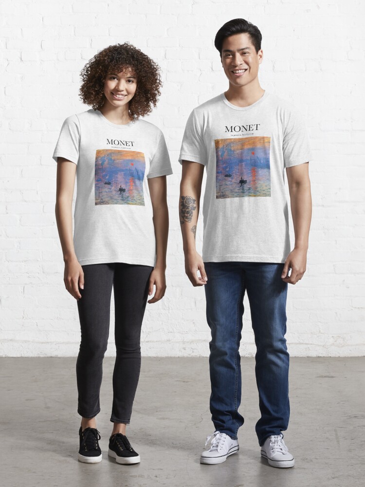 Kommuner Uplifted sydvest Monet - Impression, Soleil Levant" Essential T-Shirt for Sale by  Artilyshop1 | Redbubble