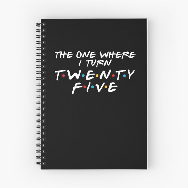 Item preview, 25th Birthday - Where I Turn Twenty-Five designed and sold by MoopCatSwag.