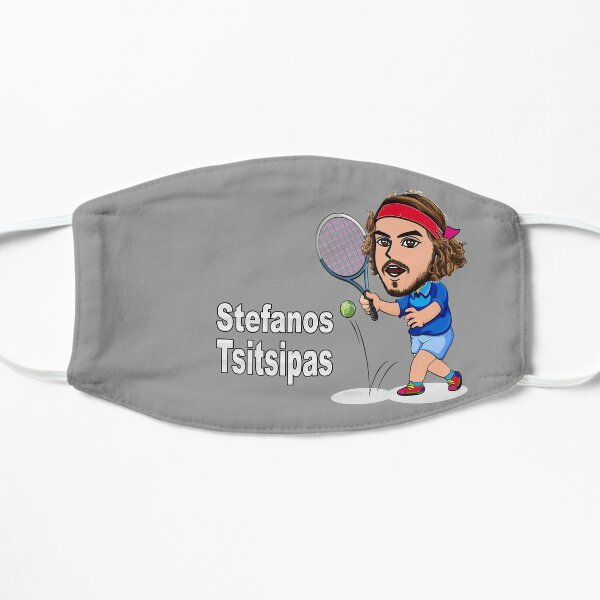 Stefanos Tsitsipas Face Masks | Redbubble