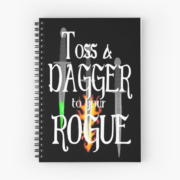 Item preview, Toss a Dagger to your Rogue designed and sold by malyix0013.