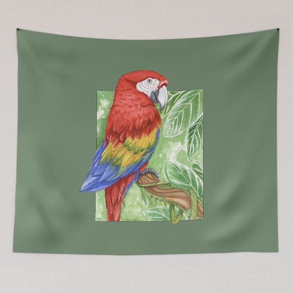 Item preview, Scarlet Macaw designed and sold by LyndaSeward.