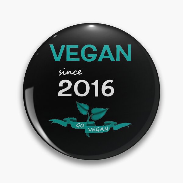 Item preview, Vegan Since 2016, Go Vegan designed and sold by FalkDania.