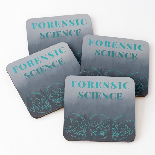 Item preview, Forensic Science & Skulls designed and sold by MintyOctopusInc.