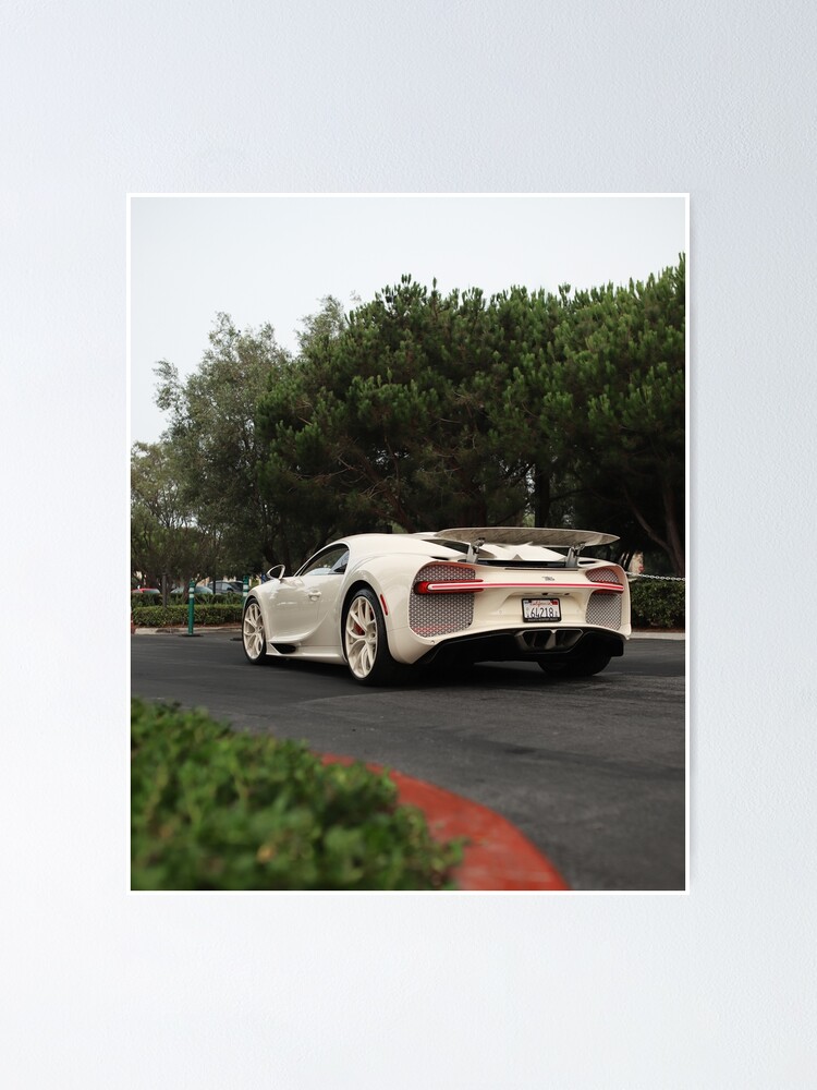 High Fashion Bugatti Chiron Hermes Edition Poster