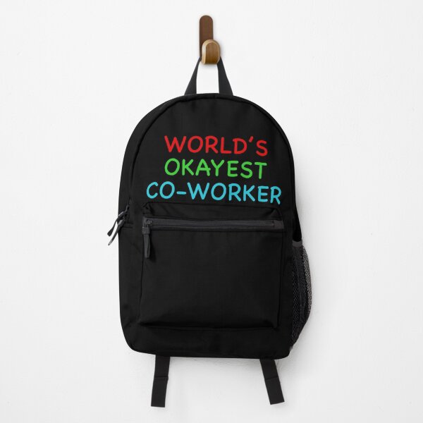 Item preview, Worlds Okayest Co-worker Funny Quote designed and sold by popculturechick.