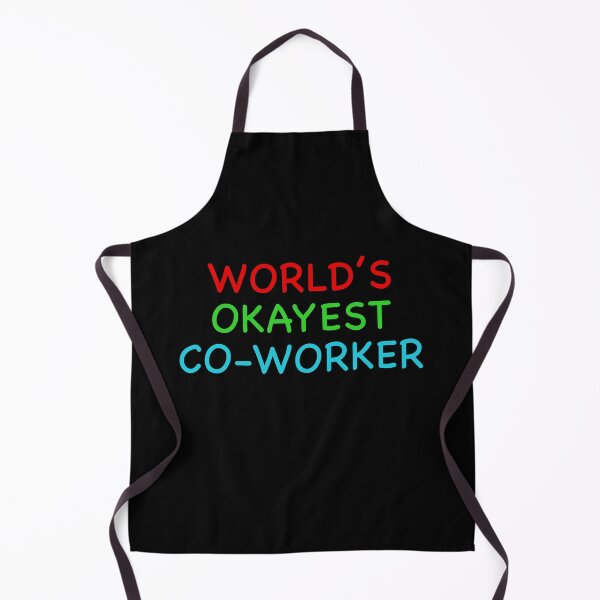 Item preview, Worlds Okayest Co-worker Funny Quote designed and sold by popculturechick.