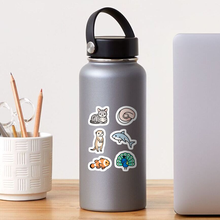Cute Animal Sticker Pack 11 Sticker