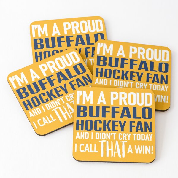 Item preview, Proud Buffalo Hockey Fan Didn't Cry designed and sold by TryingDesigns.