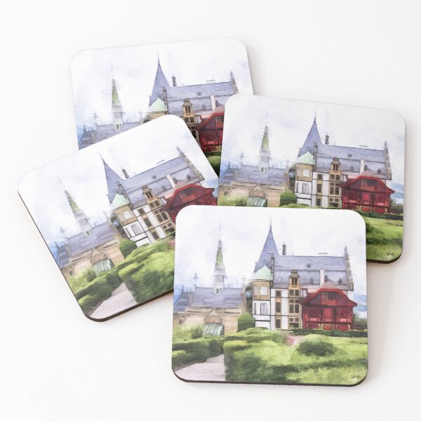 Item preview, Oil painting Meggenhorn Castle on Lake Lucerne designed and sold by seunglee.