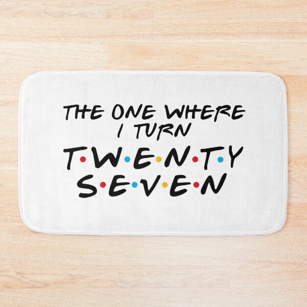 Item preview, 27th Birthday - Where I Turn Twenty-Seven designed and sold by MoopCatSwag.