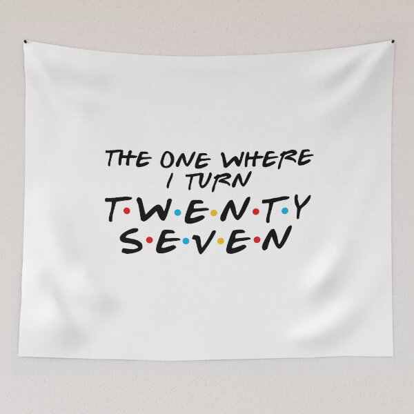 Item preview, 27th Birthday - Where I Turn Twenty-Seven designed and sold by MoopCatSwag.
