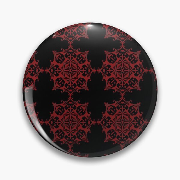 Item preview, abstract decorative black red illustration pattern2 designed and sold by ErhanArt.