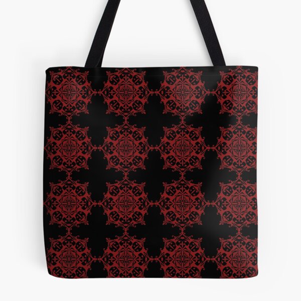 Item preview, abstract decorative black red illustration pattern2 designed and sold by ErhanArt.