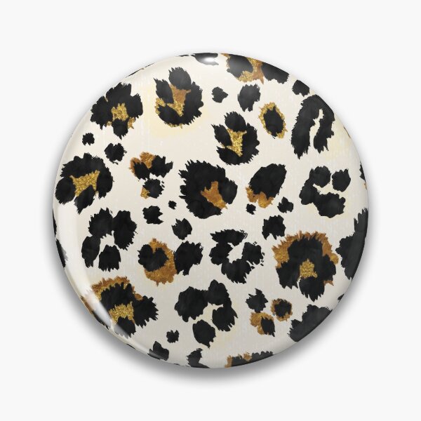 Item preview, Classic Golden Glitter Leopard Seamless Pattern Print designed and sold by ClaudiaFlores.