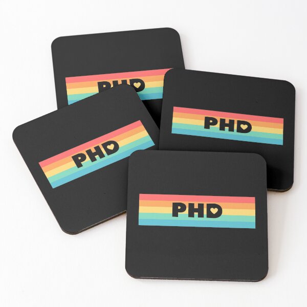 Item preview, Rainbow PhD Design designed and sold by ProudAcademic.