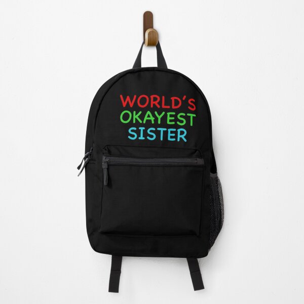 Item preview, Worlds Okayest Sister Funny Quote designed and sold by popculturechick.