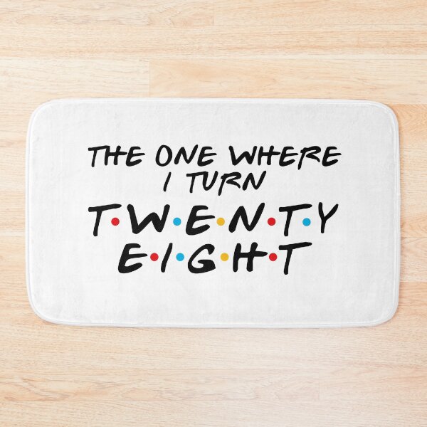 Item preview, 28th Birthday - Where I Turn Twenty-Eight designed and sold by MoopCatSwag.