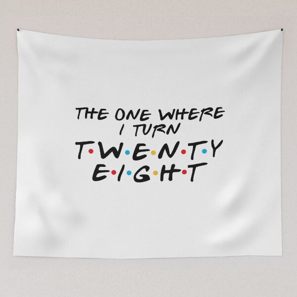 Item preview, 28th Birthday - Where I Turn Twenty-Eight designed and sold by MoopCatSwag.