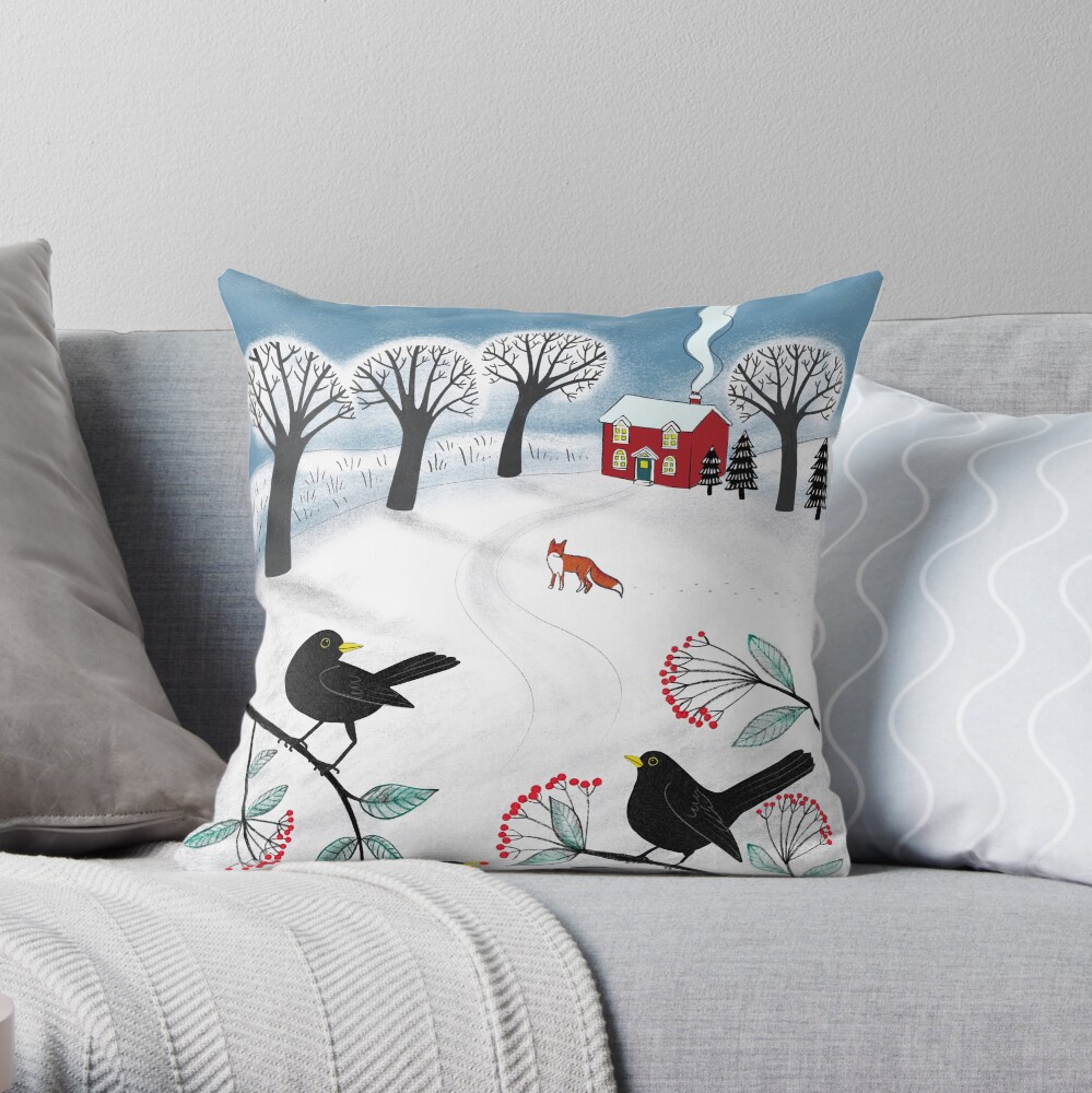 Item preview, Throw Pillow designed and sold by Cecca-Designs.
