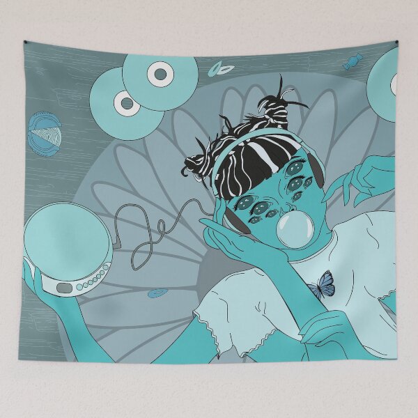 Item preview, 90s Teal Spider Teen designed and sold by crwrightdesigns.