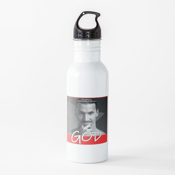 Zlatan Ibrahimovic "GOD" Water Bottle
