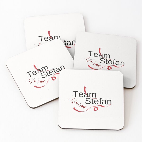 Item preview, Team Stefan - Red ribbon White Fond designed and sold by Merypg.